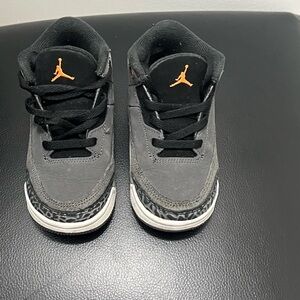 Kids Black and Gray Sneakers